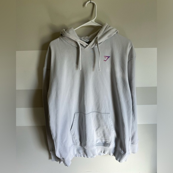 Gymshark Hoodie White Size Medium - Picture 3 of 7